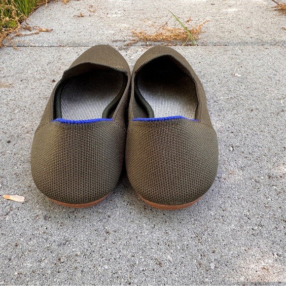 Rothy’s The Loafer, olive green, 8.5 - Picture 2 of 6